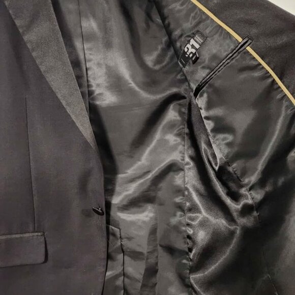 Mens Simons Fitted Suit Jacket Reg 34 - Picture 5 of 9